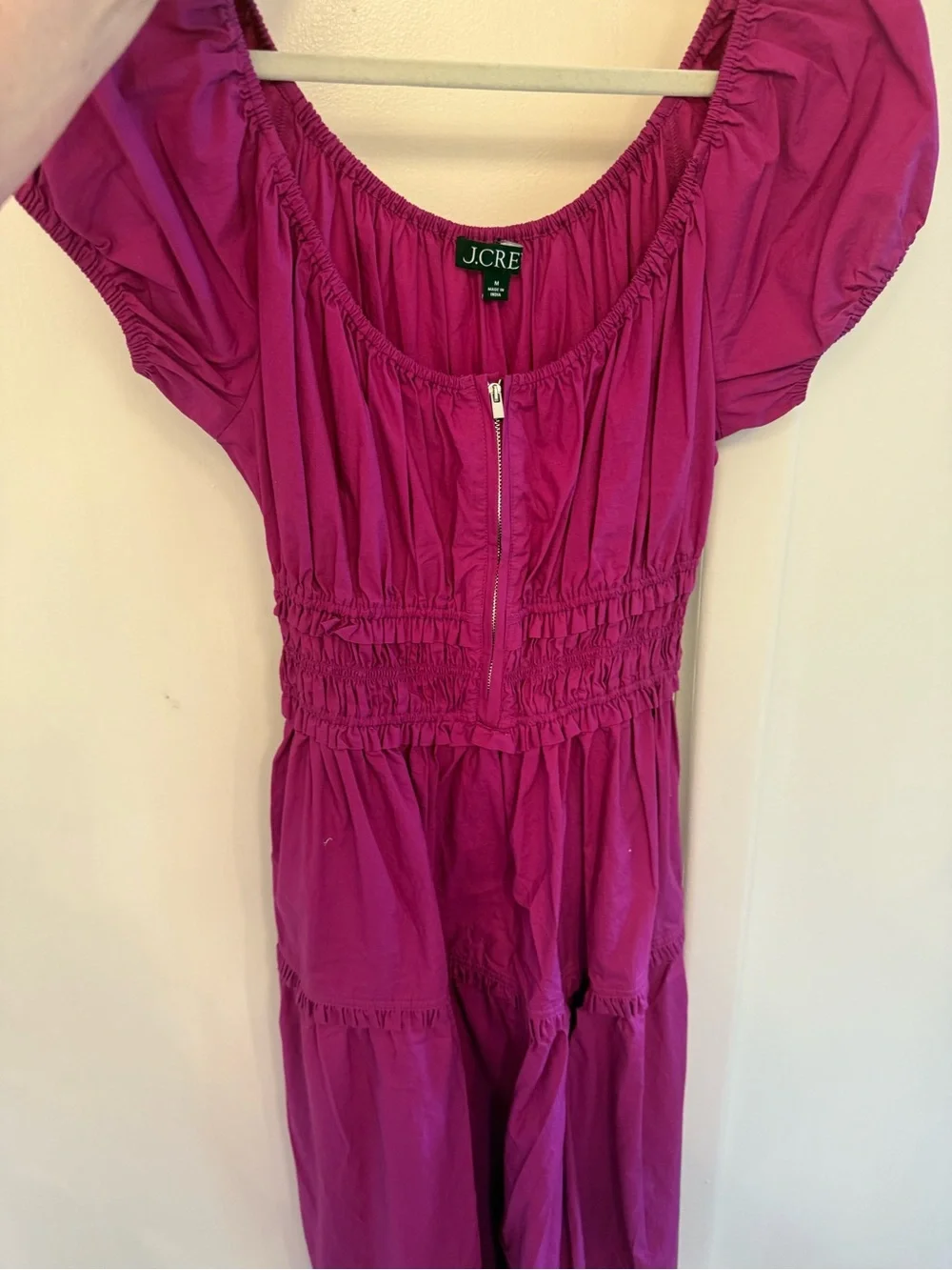 J. Crew bold magenta